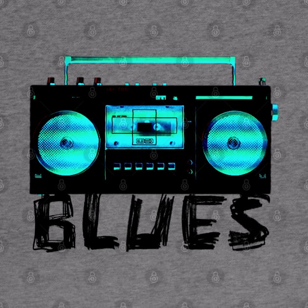 Blues Rock Radio for Blues Music by badlydrawnbabe